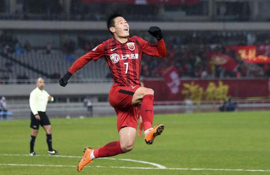武磊已经连续五个赛季成为本土射手王