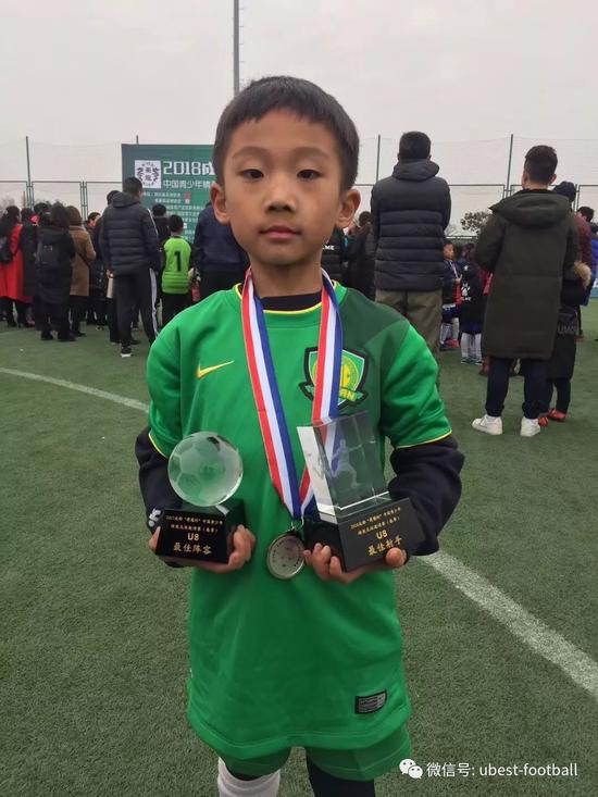 优贝足球代表北京中赫国安梯队征战蜀龙杯