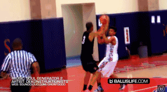 文武雙全!勁爆打法有Carter潛質 灌籃因跳太高頭撞籃板!-黑特籃球-NBA新聞影音圖片分享社區