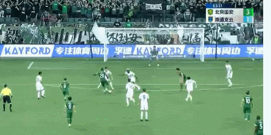 中超-法比奥2射1传 国安5-2南通支云近3轮首胜