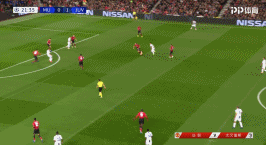 这球则是坎塞洛直接带球来到前场，并与C罗进行撞墙配合后完成远射。