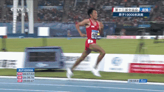 多布杰的跑姿是目前中国长跑选手中最漂亮的。