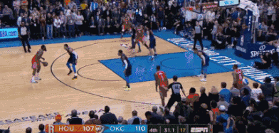 雷霆最後一分鐘看他!兩抄截+兩分直接毀了火箭聖誕夜!(影)-黑特籃球-NBA新聞影音圖片分享社區