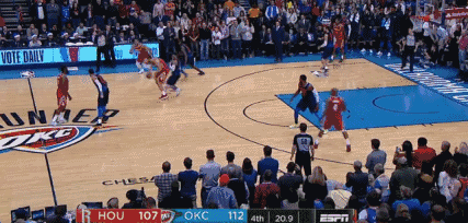 雷霆最後一分鐘看他!兩抄截+兩分直接毀了火箭聖誕夜!(影)-黑特籃球-NBA新聞影音圖片分享社區