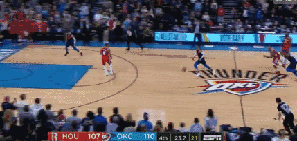 雷霆最後一分鐘看他!兩抄截+兩分直接毀了火箭聖誕夜!(影)-黑特籃球-NBA新聞影音圖片分享社區