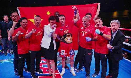 中国拳王徐灿给出了最完美的答卷