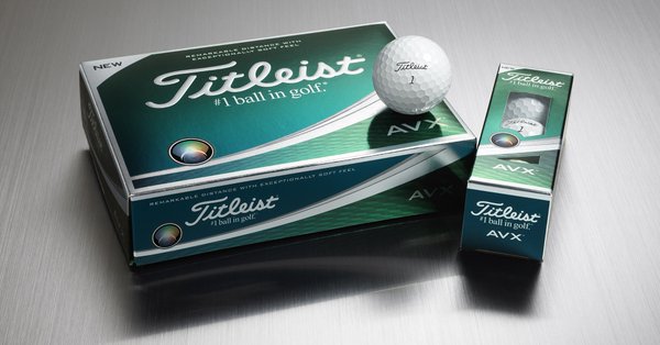 Titleist推出全新AVX高尔夫球