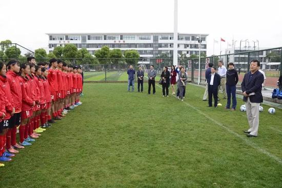 杜兆才调研江苏女足青训工作(¨苏州) 高度肯定