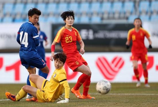 张馨参加了东亚杯