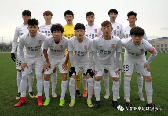 长春亚泰U23小将