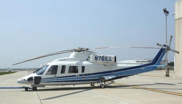 直升机型号为Sikorsky S-76B