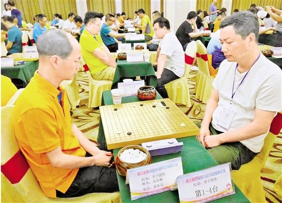 围棋比赛现场(资料图)