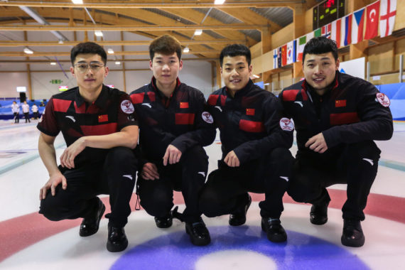 中国队派出邹强、田佳峰、王智宇、许静韬与韩鹏出战此次比赛。