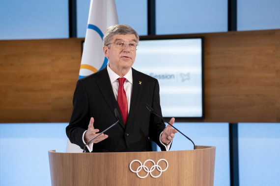 国际奥委会主席巴赫。图片来自国际奥委会官网