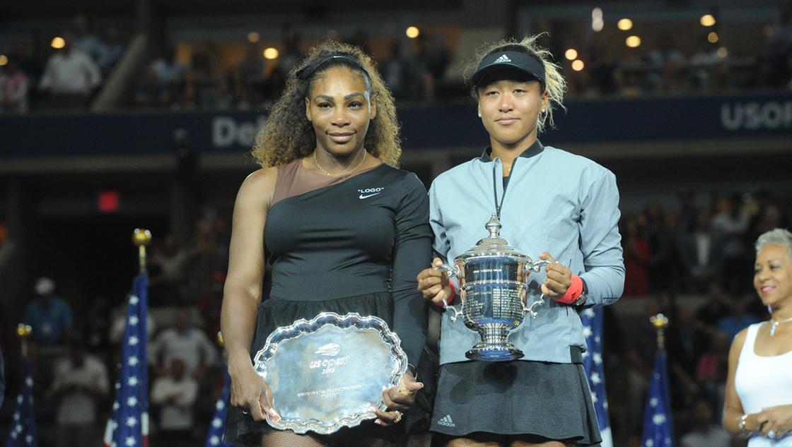 美网女单决赛颁奖仪式