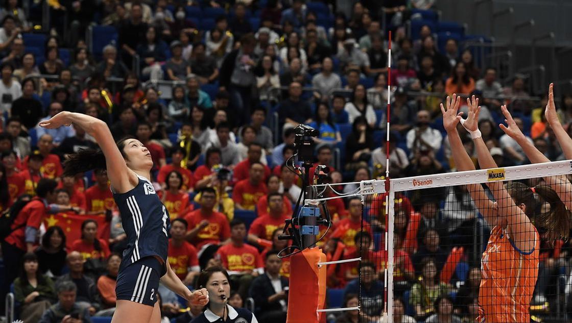 女排世锦赛铜牌战中国3-0荷兰