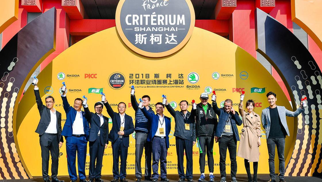 环法职业绕圈赛上海站精彩瞬间