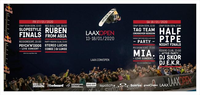 2020莱克斯公开赛LAAX OPEN