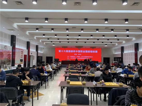 图:倡棋杯预选赛现场