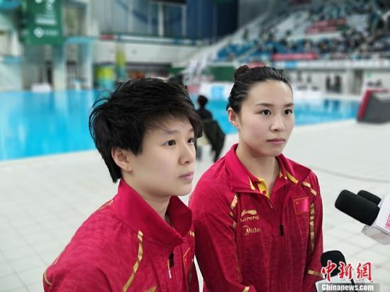 施廷懋与王涵现在配对女双