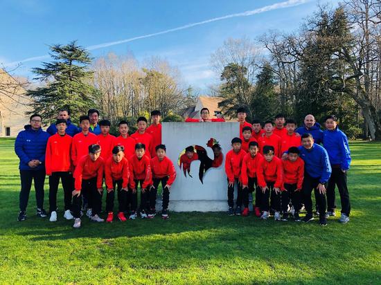 U13优秀球员赴法国克莱方丹等基地集训