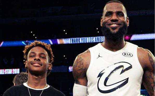 詹姆斯能跟儿子一起征战NBA吗