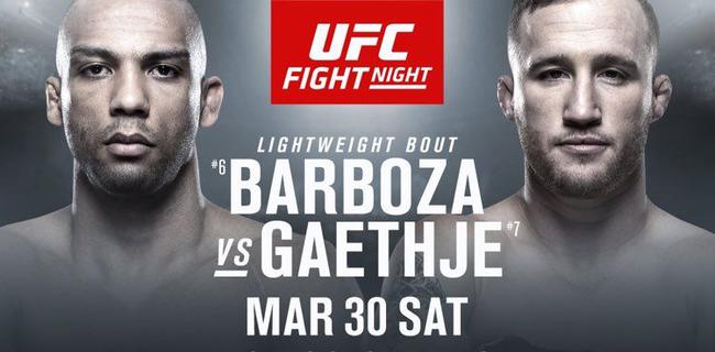 巴博萨VS加瑟基将领衔UFC on ESPN 2