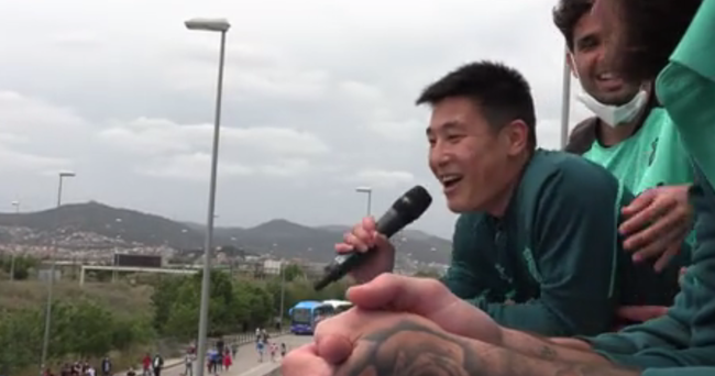 喊话