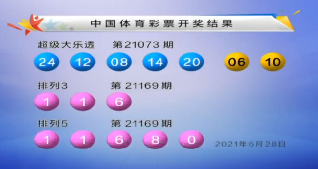 大乐透开奖直播