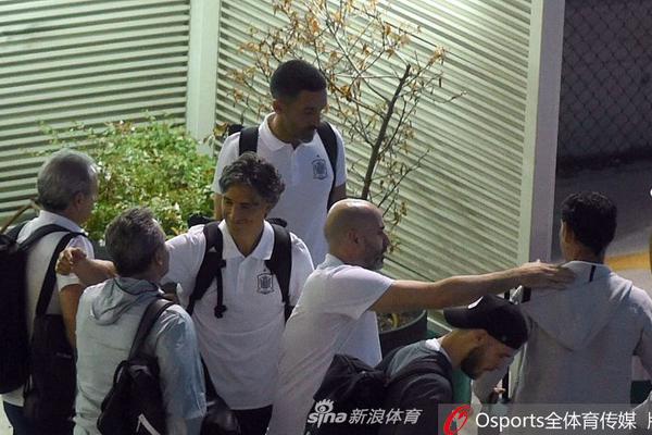 西班牙队众将抵达马德里