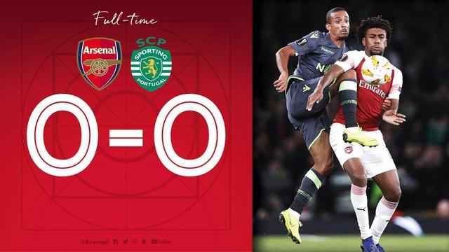 阿森纳战平里斯本竞技仍然出线