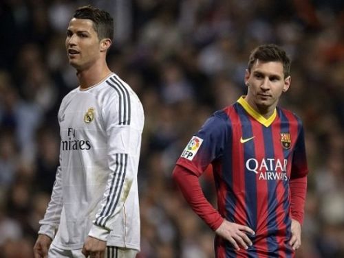 足坛最强左右互搏:梅西C罗PK