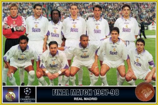 1998年欧冠决赛，皇马的首发阵容