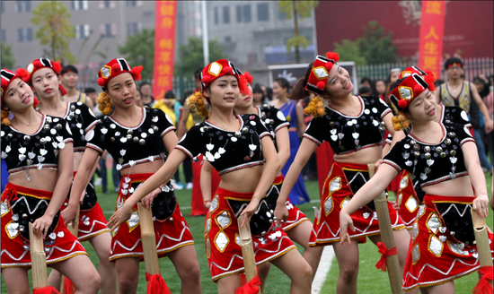 全民健身挑战日--娄底、湘潭动起来_综合体育