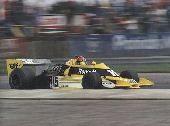 雷诺在1977年首次参与F1锦标赛