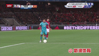 苏亚雷斯第三球GIF