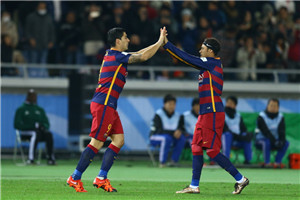 世俱杯-梅西破门苏神2球 巴萨3-0胜河床夺冠