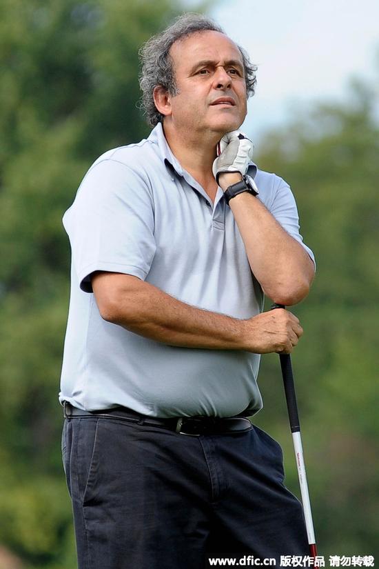 盘点:普拉蒂尼与布拉特的高尔夫十大照片