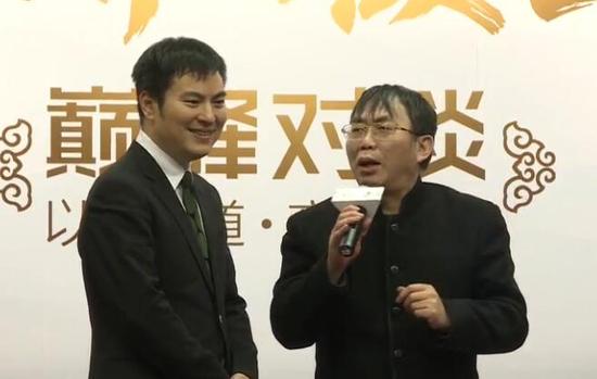 商界棋王颁奖聂卫平感言