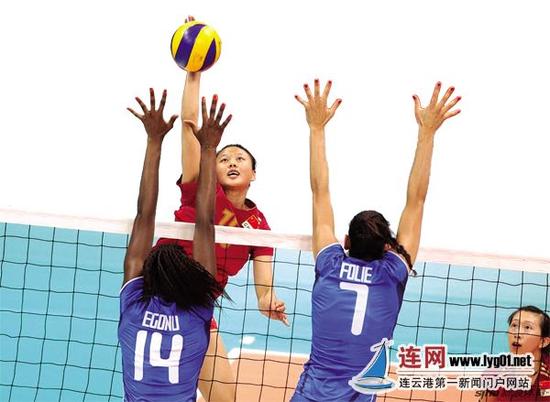 龚翔宇代表U23女排出战国际赛事