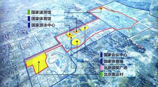 北京赛区日前,2022冬奥会北京,延庆和张家口三个赛区的25个场馆详细