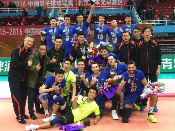 上海男排3-0胜北京豪取第12冠