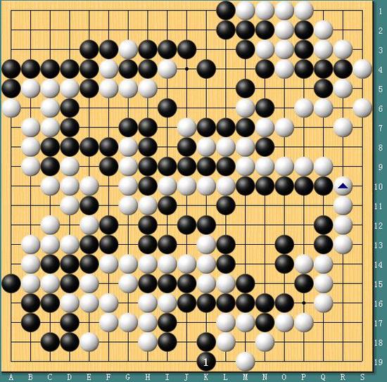 李世石对阵AlphaGo棋谱(AlphaGo执黑)