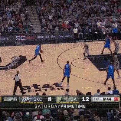 动图-急停变向直捣黄龙 阿杜升空单臂暴扣_nba_新浪