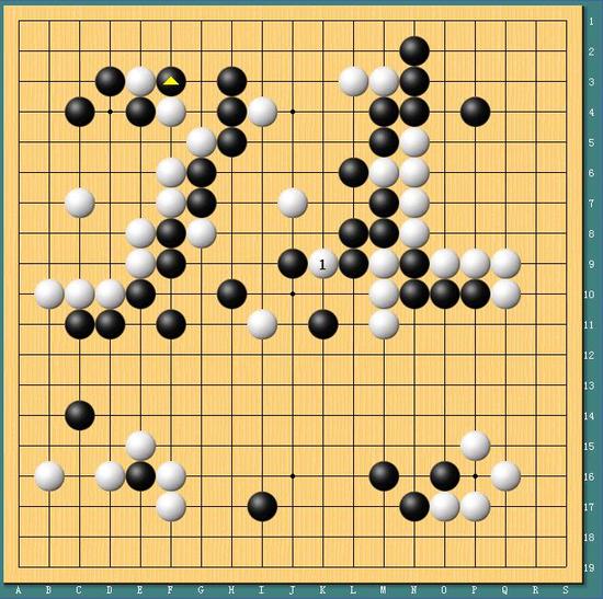 图1：李世石弈出妙手