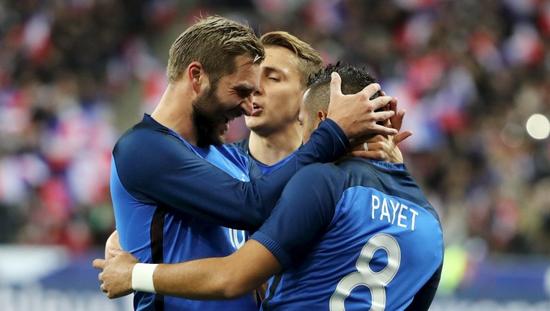 热身赛-英超当红悍腰处子球 法国4-2力克俄罗斯