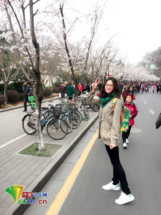 生活中的惠若琪。本人供图