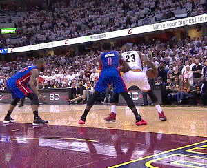 詹皇开启碾压模式(gif)_手机新浪网