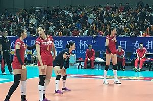 精英赛北仑站中国女排3-1日本 收获新赛季开门红