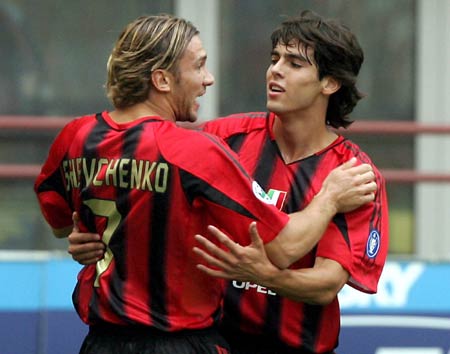 卡卡和舍瓦是多少人的青春